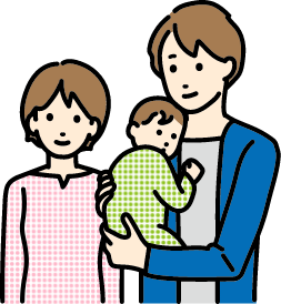 家族のイラスト